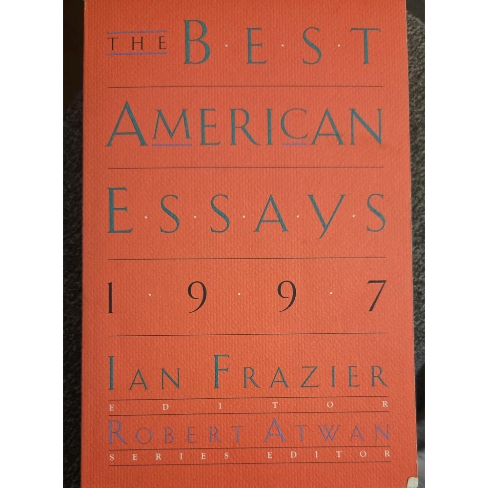 The Best American Essays 1997